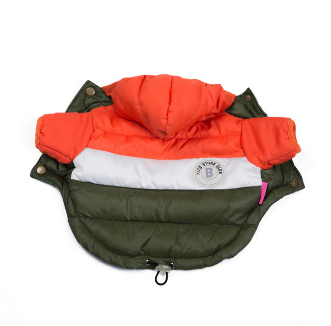 Keep Your Pets Cozy and Chic with Our Waterproof Warm Cotton Padded Pet Jacket