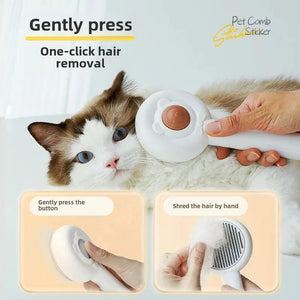 The Ultimate Pet Grooming Solution: Rechargeable 2-In-1 Pet Grooming Brush Trimmer